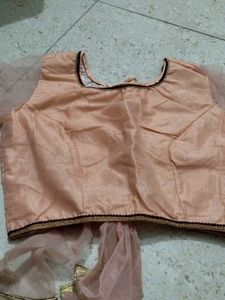 Elegant Peach Blouse