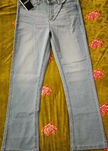 Light Wash Flare Jeans