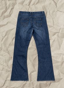 ˖ ࣪⊹๋࣭ ⭑ Vintage Blue Flared Jeans