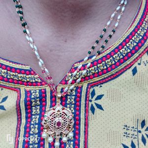 New Artificial Pearl, Cristel Beaded, American Dimond Pandent Nack Piece