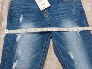 Distressed Flare Jeans