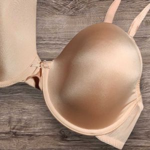 Next Comfortable Beige Full Coverage Bra