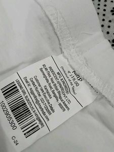 White Cotton Leggings for Girls