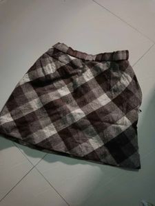 Plaid Mini Skirt