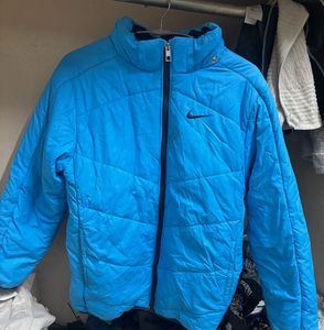 Nike Blue Puffer Jacket