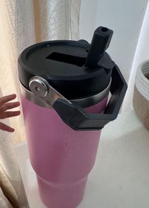 Pink Insulated Travel Tumbler