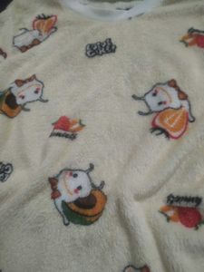 Cozy Kawaii Fleece Sweatshirt