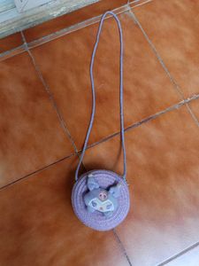 Cute Purple Sling Bag