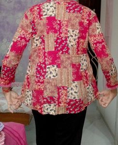colour full Bohemian Patchwork Kurta Top
