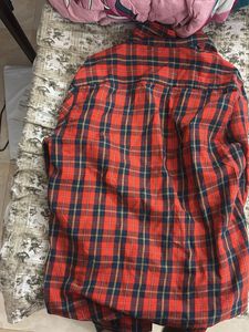 Classic Red Plaid Levi's Shirt