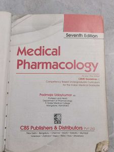 Medical Pharmacology Textbook