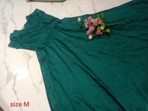 Elegant Teal Gown