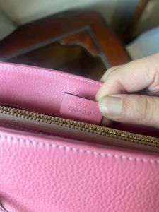 Y2K Gucci Barbiecore pink leather bag