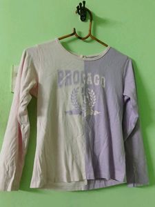 Two-Tone Graphic Tee