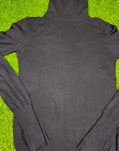 Black Turtleneck Sweater