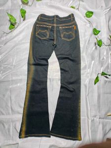 Sparkly Flared Jeans