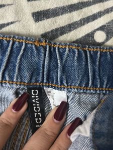 Vintage Blue Denim Cutoff Shorts