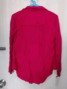 Pink Button-Down Shirt