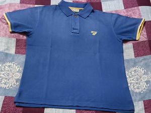 Men's Blue Polo T-Shirt