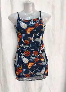 I. Spooky Halloween Mini Dress