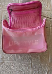 Cute Pink Lifestyle Pouch Bag
