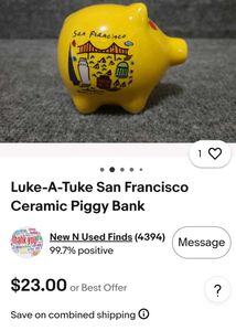 San Francisco Piggy Bank