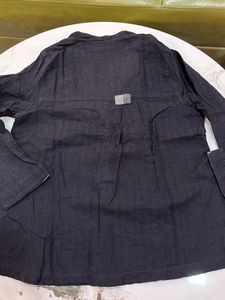 Fabindia Black Cotton Tunic Top