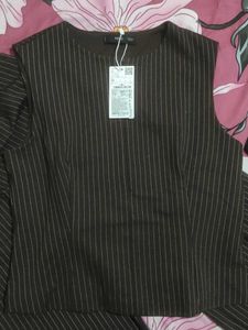 MANGO Pinstripe Co-ord Set