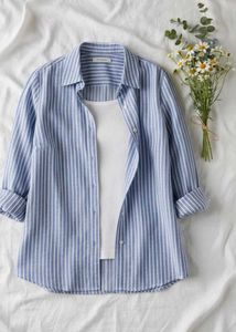 Striped Cotton Women's Shirt