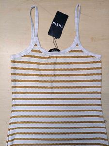 Striped Tank maxi dress - New with Tag