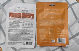 Face Sheet Masks - Red Ginseng &amp; De-Tanning