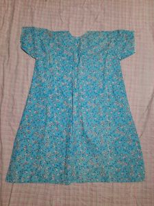 💙🌠Blue Floral Nightgown❤