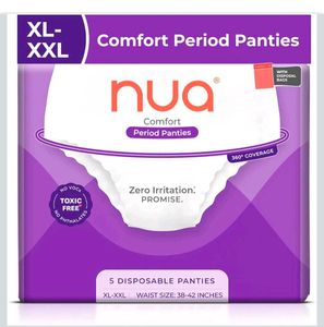 Nua Comfort Period Panties - XL-XXL 5 Pcs