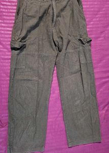 Brown Cargo trouser Women