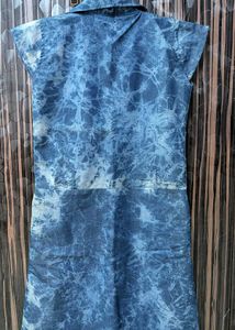 Denim Tie-Dye Dress