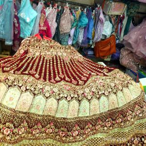 Exquisite Embroidered Lehenga