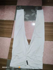 Floral Top with jeans white