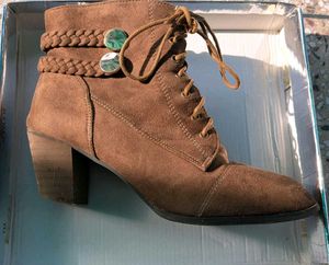 Suede Leather boots