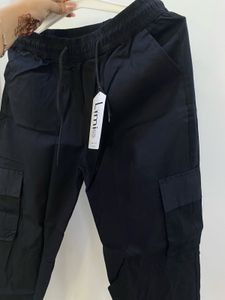 Men's Black Cargo Pants