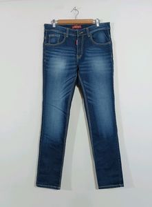 Faded Dark Blue Jeans (Men)