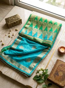 Vibrant Ombre Silk Dupatta