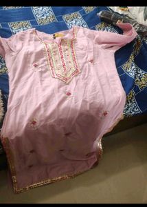 Pink kurta with Dupatta Never Used..... ISHI