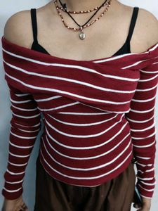 Maroon Top
