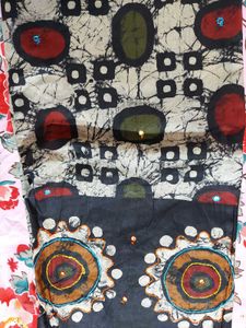 Printed Kurta Set with Dupatta(unstitched)