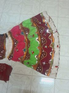 ❤️💫🧡Multi Colour Girls Chaniya Choli 💙💛🧡
