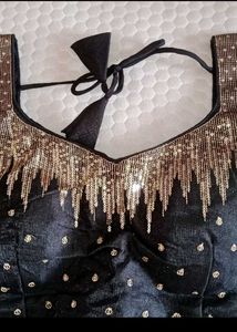 full mirror work haevy saree fixed price