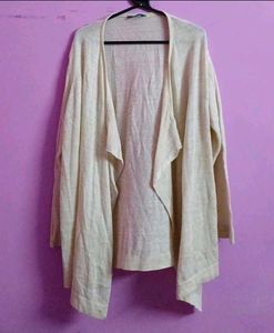 Lightweight Open Front Cardigan