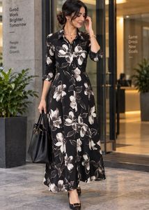 Floral Print Maxi Dress