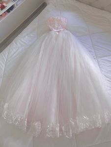 pink tulle ballgown