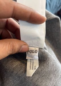Grey Polo Ralph Lauren Sweatshirt